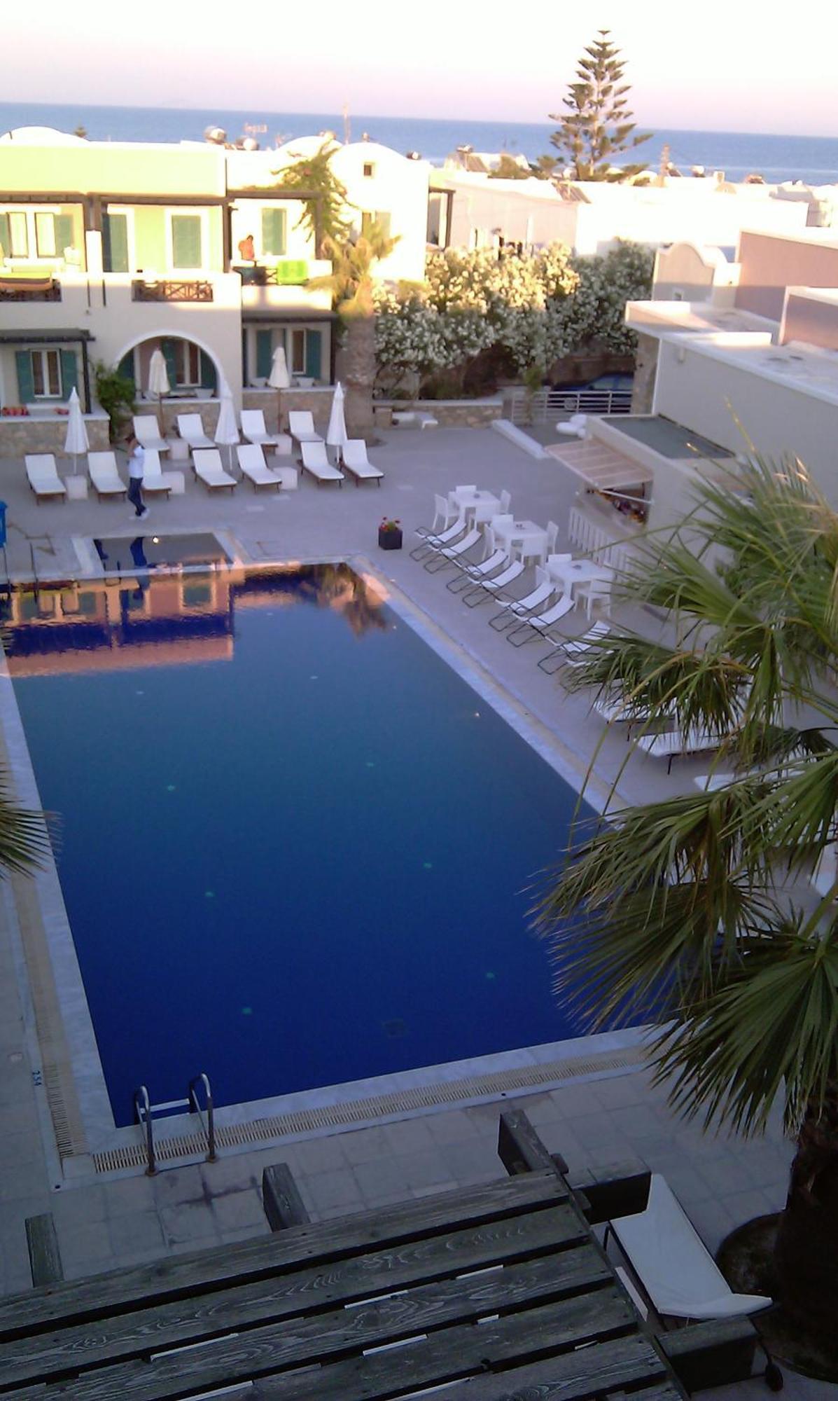 Rose Bay Hotel Kamari  Bagian luar foto