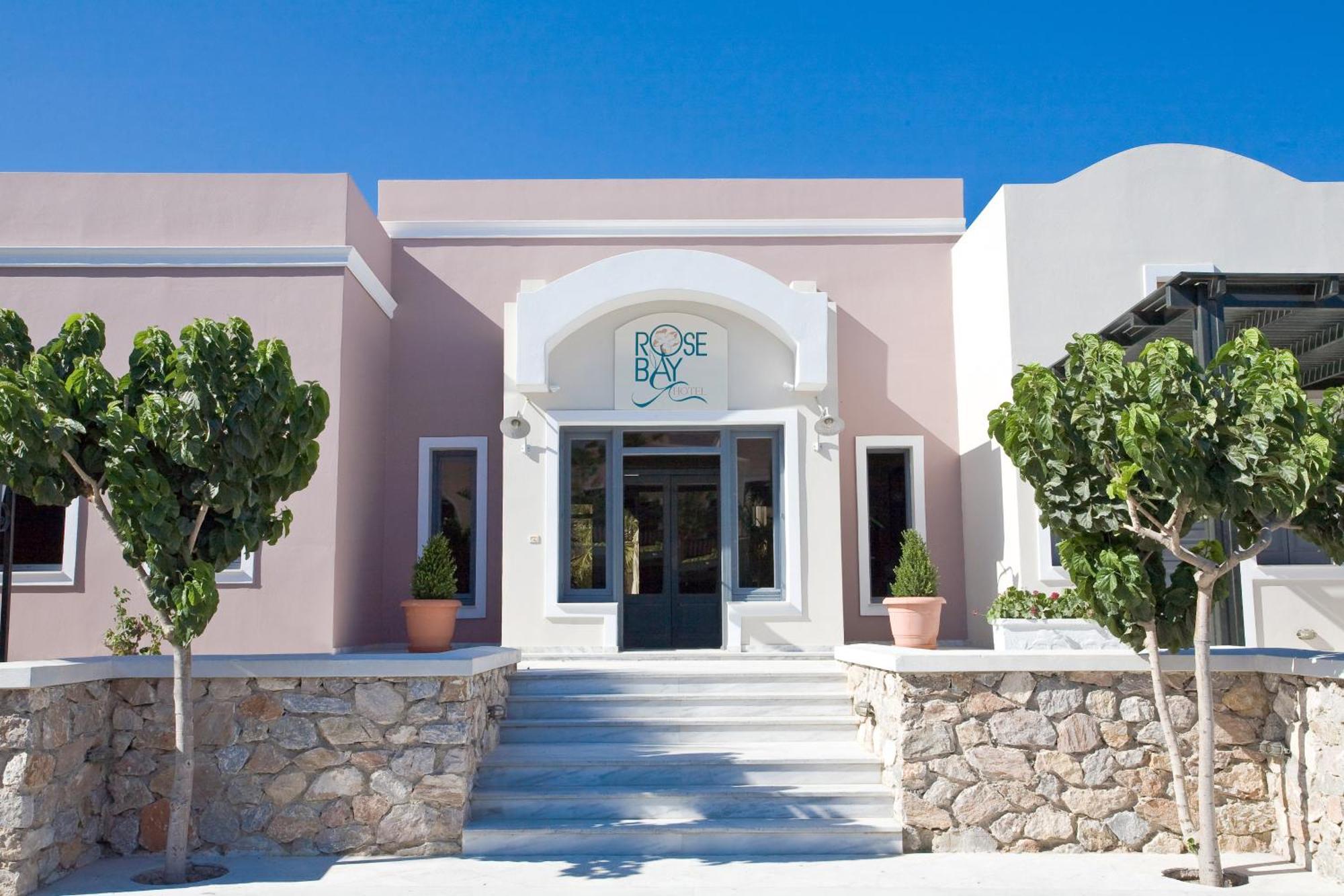 Rose Bay Hotel Kamari  Bagian luar foto