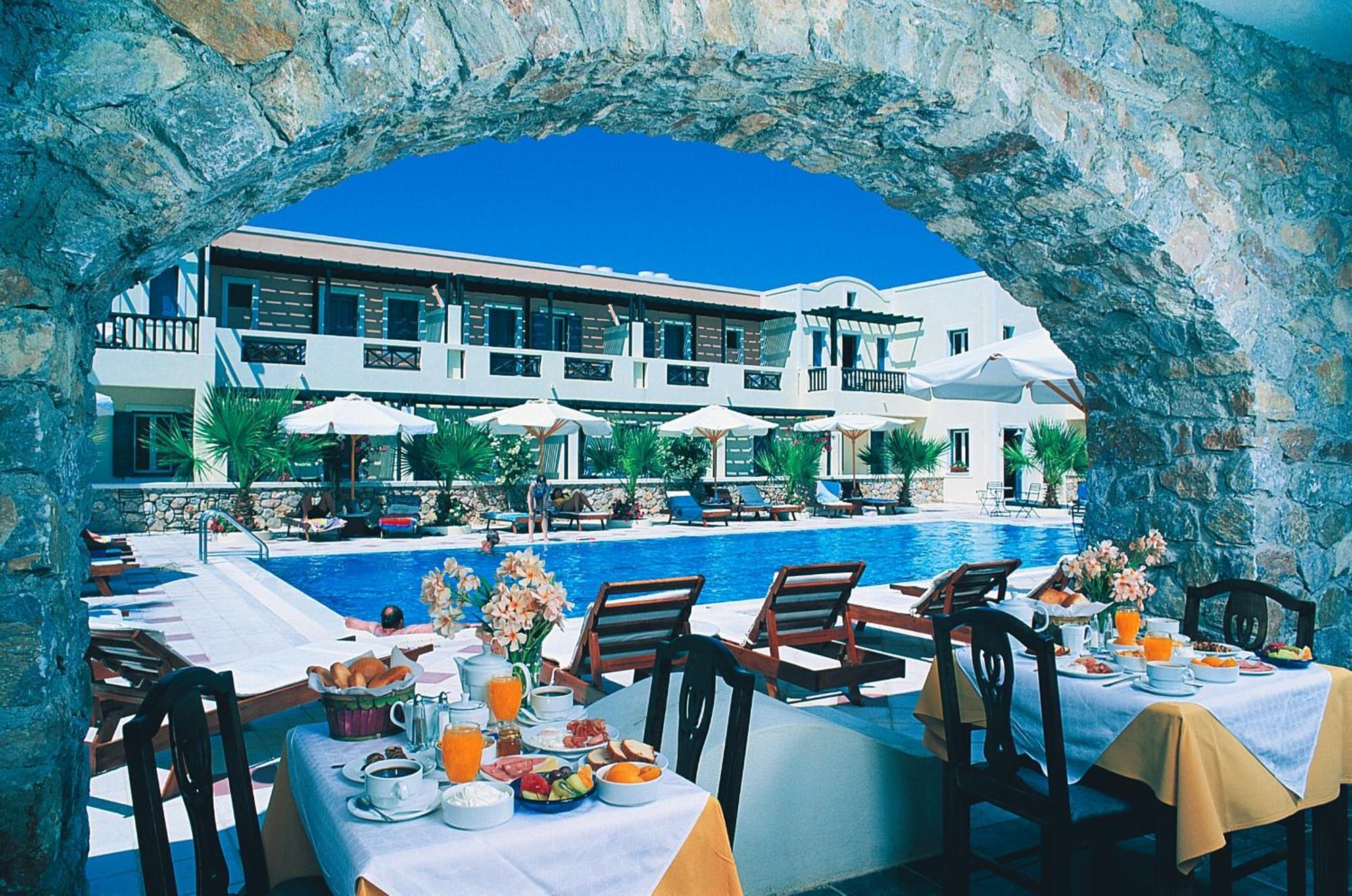 Rose Bay Hotel Kamari  Restoran foto