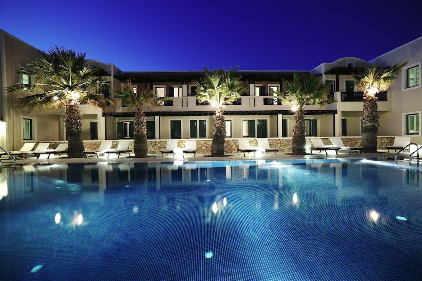 Rose Bay Hotel Kamari  Bagian luar foto